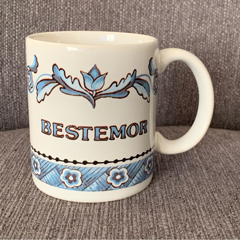 Bergquist Imports Bestemor Grandmother Norwegian Mug